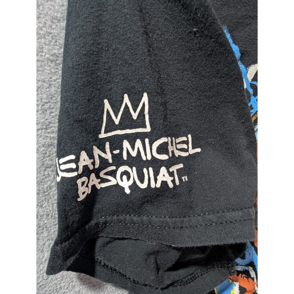 Basquiat Graphic Crop T Shirt Women M Jean Michel Basquiat Art Tee - Picture 4 of 8